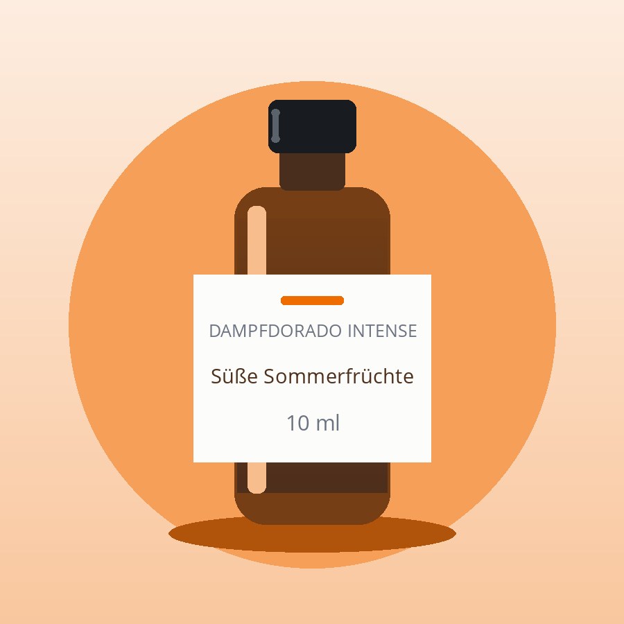 Dampfdorado Intense – Süße Sommerfrüchte, 10 ml