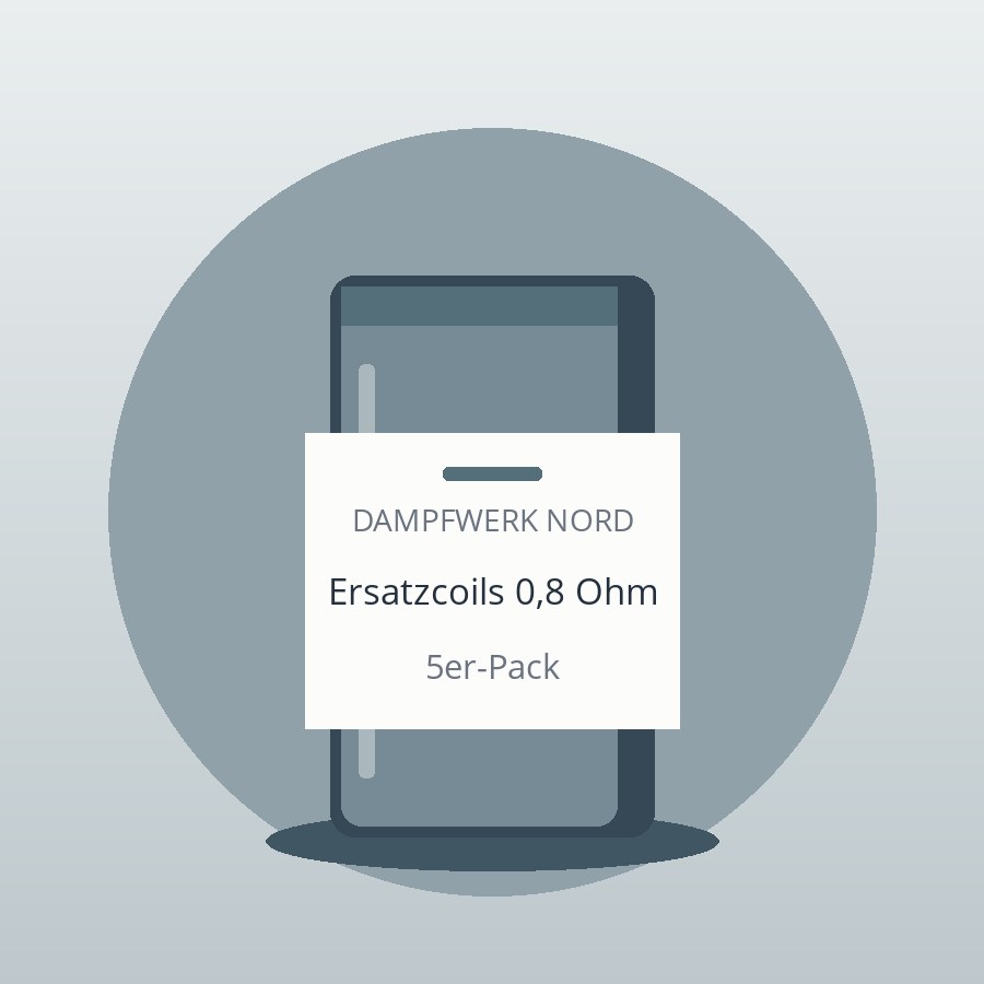 Ersatzcoils 0,8 Ohm (5er)