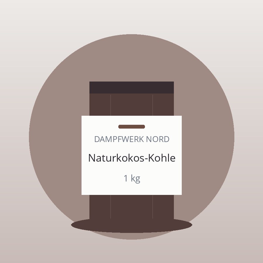 Shisha-Kohle Naturkokos 1 kg