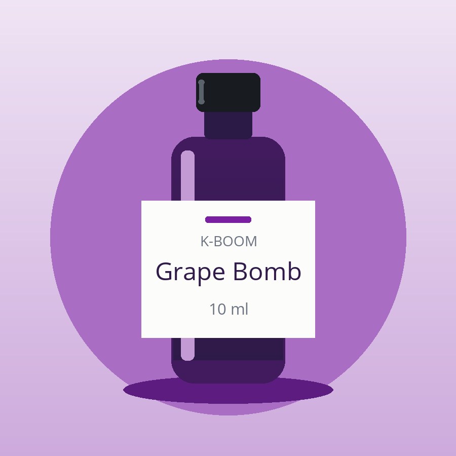 K-Boom – Grape Bomb, 10 ml