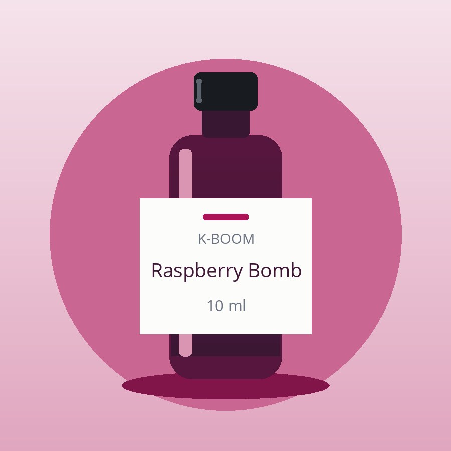 K-Boom – Raspberry Bomb, 10 ml