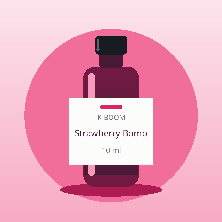 K-Boom – Strawberry Bomb, 10 ml